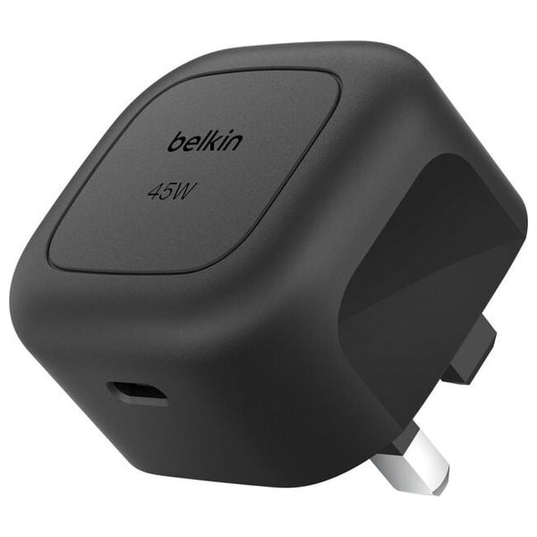  شاحن جداري بلكن - 45 واط - يو اس بي سي - اسود 