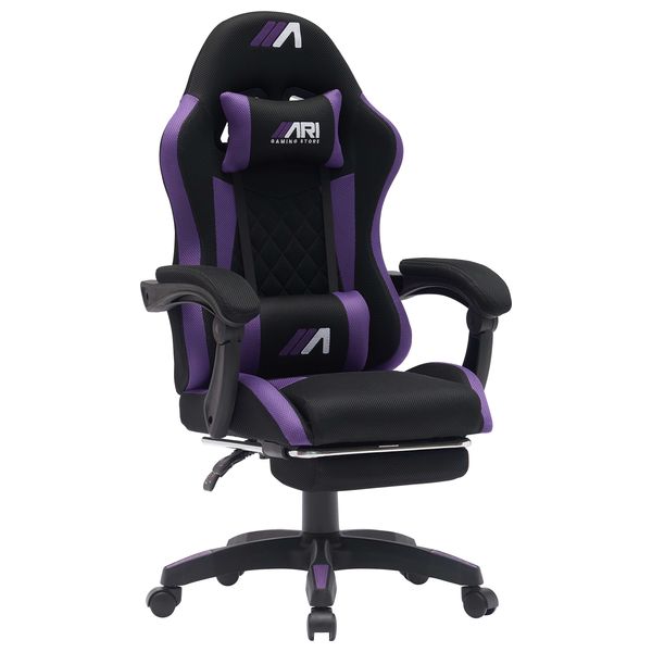  Ari Gaming AG-CHAIRE-LM05 AG Light Mesh Gaming Chair - Comfortable Mesh Design - Reclines up to 135° 
