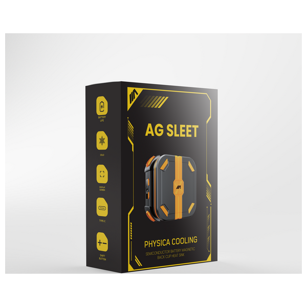  حامل موبايل مبرد مغناطيسي اري غيمينغ - تبريد فعال أثناء اللعب - تثبيت مغناطيسي - يقلل السخونة ويحسن الأداء 