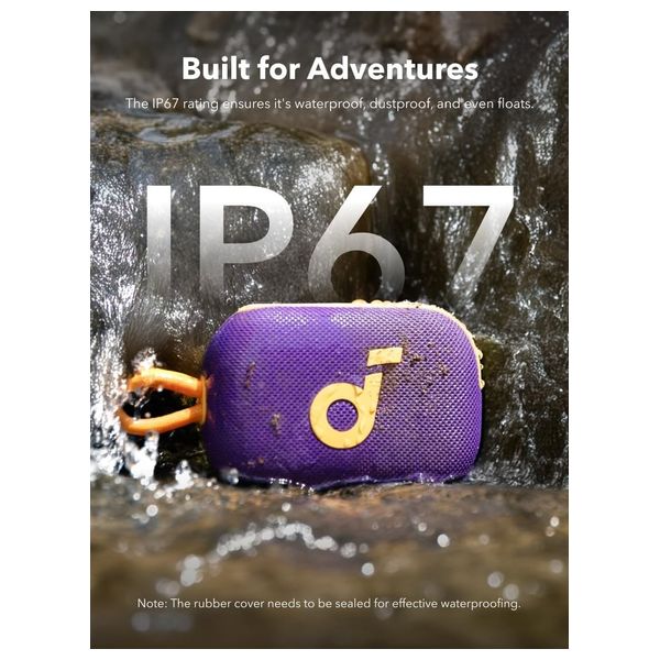  Anker Soundcore Select 4 Go - Bluetooth Speaker - Up To 20 hours - Purple 