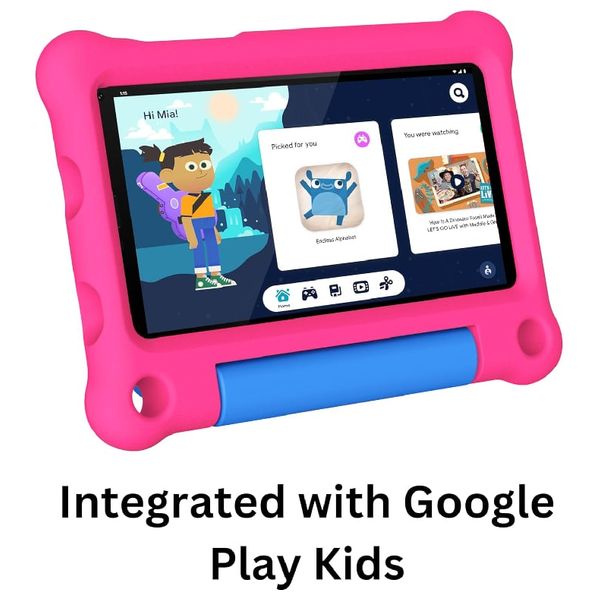 جي-تاب T7 - شاشة 7-انج HD - ذاكرة 64GB + 4GB RAM - نظام Android 14.0 - معالج رباعي النواة - بطارية 3000mAh - وردي