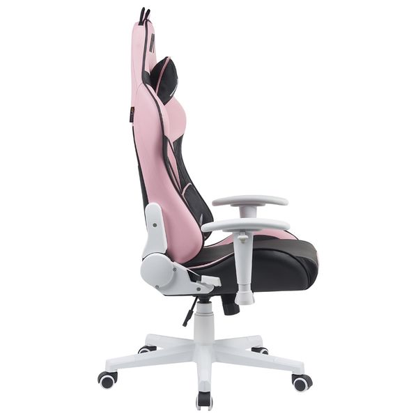 Ari Gaming AG-CHAIR-KT02 AG Kitty Gaming Chair - Luxurious and Comfortable Design - Reclines up to 180° -  Pink