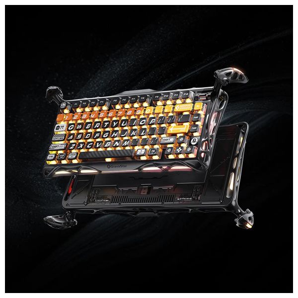  كيبورد ميكانيكي جرافاستار ميركوري K1MPRO-B - لاسلكي - إضاءة ار جي بي 