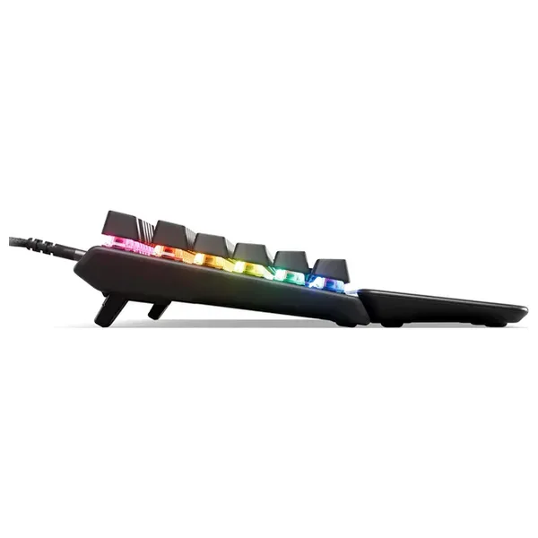  SteelSeries Gaming Keyboard - Wired - RGB Lighting - Black 