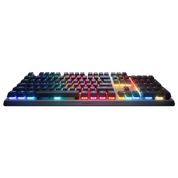  SteelSeries Gaming Keyboard - Wired - RGB Lighting - Black 