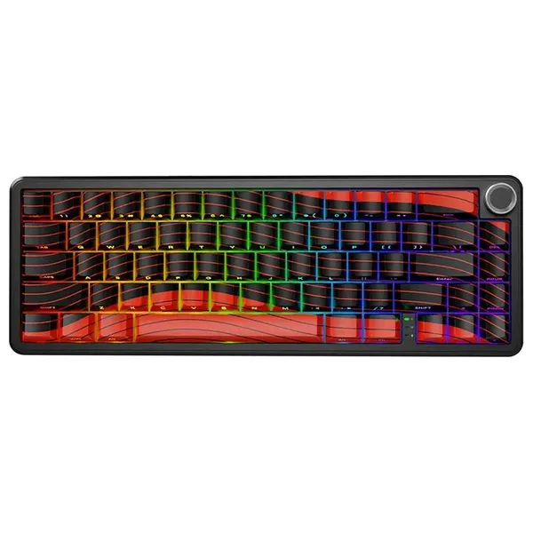 Attack Shark X65 PRO HE Keyboard - Wired - 66 Keys - Customizable RGB Lighting