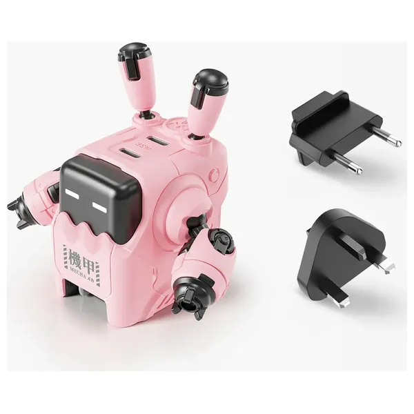  Gravastar Delta - GaN Fast Charger - 35W - EU Plug - Pink 