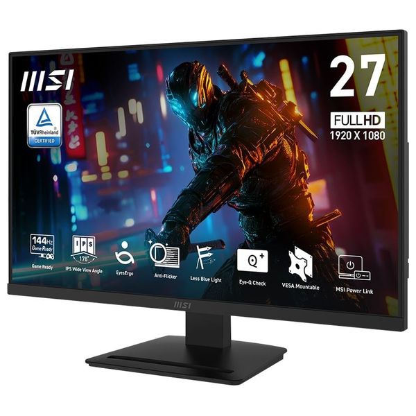 شاشة ألعاب ام اس اي PRO MP273L E14 - قياس 27-انج - 144هيرتز - سرعة الاستجابة 1 ملي ثانية - فول اج دي