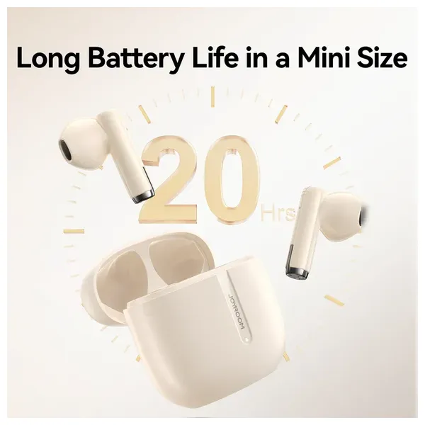   Joyroom G01 - Bluetooth Headphone In Ear - Bluetooth 5.4 -  Up to 20 hours - Beige 