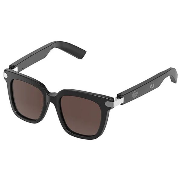 نظارات بافين BA101 الذكية - تعمل بتقنية الذكاء الاصطناعي - تحكم باللمس لسهولة الاستخدام - بلوتوث 5.4 لاتصال لاسلكي سلس - اخضر غامق