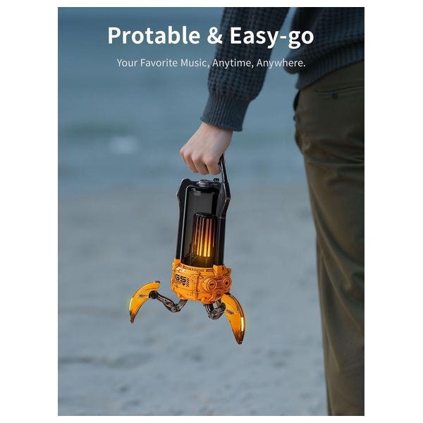 Gravastar Supernova G5 Headset - War Damaged Yellow Edition - Mechanical Design - Stereo Sound - Yellow