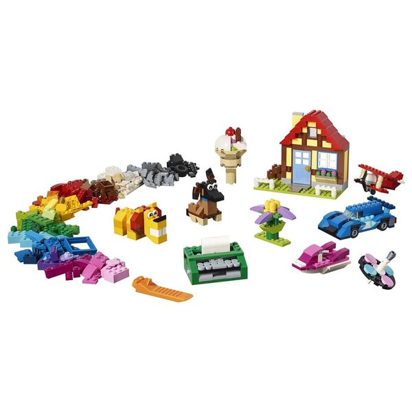 Lego 11005 Classic Creative Fun - 900 Pieces Multi Color - Assorted bricks, eyes, wheels, doors, windows, hinges