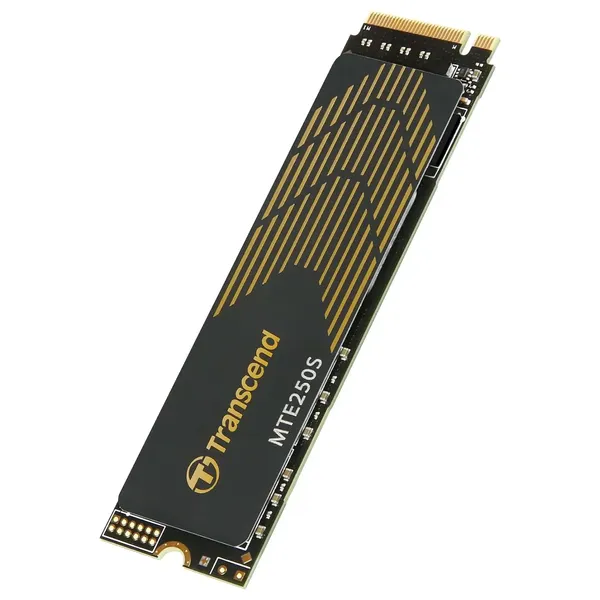 هارد داخلي ترانسند PCIe SSD 250H - سعة 2TB - سرعة قراءة 7100MB/s - جيل Gen4 x4 - مزود بـ Heatsink