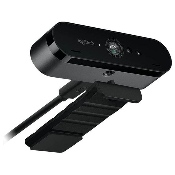 Logitech Brio 4K Webcam - 4K HD Resolution and 5x Zoom - Black