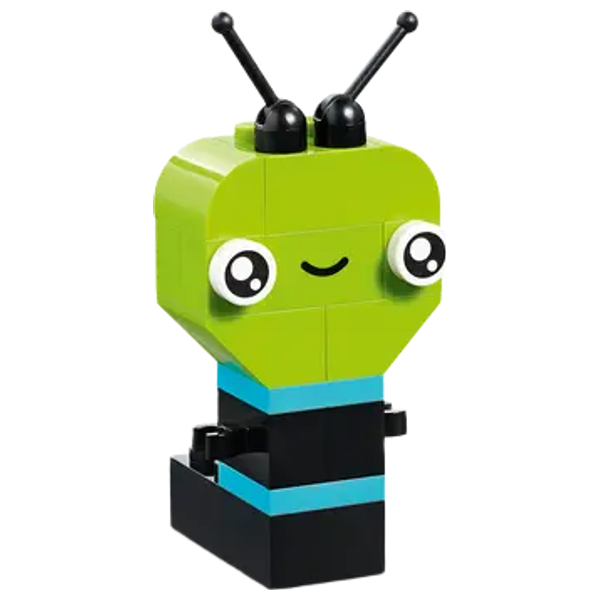 LEGO 11027 Classic Creative Neon Fun - 333 neon pieces in various sizes for a visually striking building experience - Encourages creativity, imagination, and playful storytelling