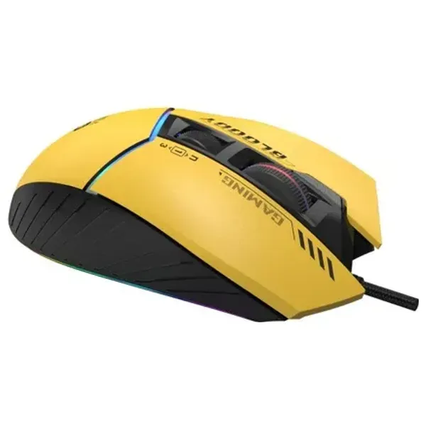  Bloody W95 Gaming Mouse - Wired - RGB Lighting - Yellow 