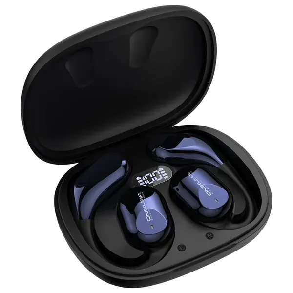  سماعة بلوتوث على الاذن اونيكوما T209 - بطارية بحجم 300 مللي امبير - بلوتوث 5.4 - اسود 