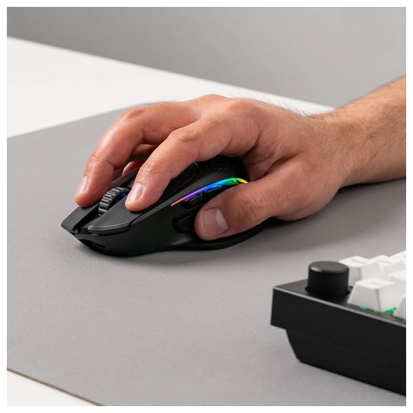  Glorious Gaming Mouse - Wireless - 9 Buttons - RGB Lighting - Black 