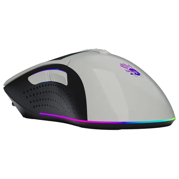 Bloody W90 Mouse - Wired - 100-12,000 DPI - 8000 FPS Frame Rate - White