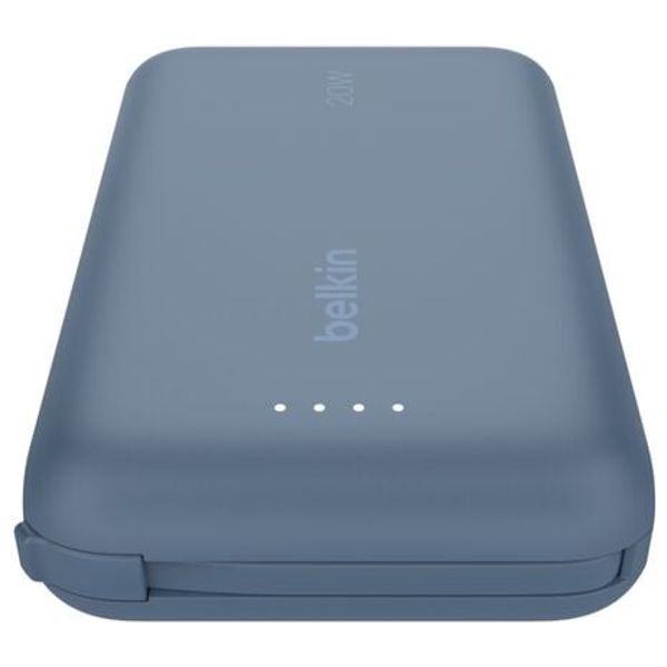  شاحن محمول بلكن - BL01 - بطارية بحجم 10000 مللي امبير - بقوة 20 واط - ازرق 