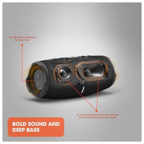  مكبر صوت محمول جي بي ال - CHARGE 5 - مقاوم للماء (IP67) - 20 ساعة من وقت التشغيل - أحمر 