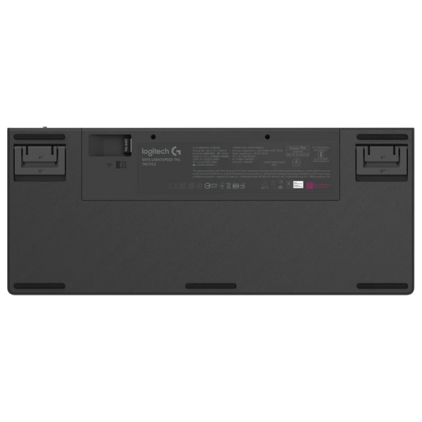 كيبورد لوجيتك G515 LIGHTSPEED TKL الميكانيكي - عمر بطارية يصل إلى 30 ساعة - إضاءة RGB قابلة للتخصيص لكل مفتاح - أسود
