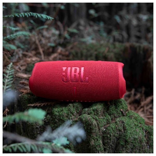  مكبر صوت محمول جي بي ال - CHARGE 5 - مقاوم للماء (IP67) - 20 ساعة من وقت التشغيل - أحمر 