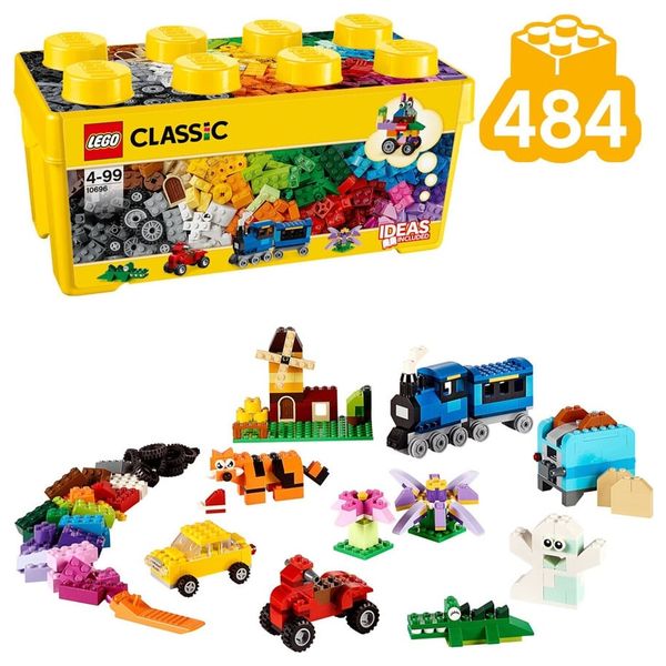  Lego 10696 Classic Creative Brick Box - 484 Pieces 