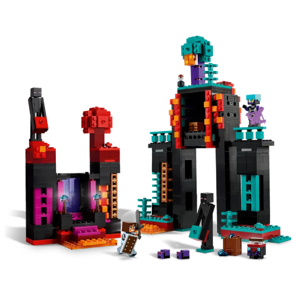 برج إندرمان من ماينكرافت ليغو 21279 - بناء 2 في 1 - تفاصيل تفاعلية