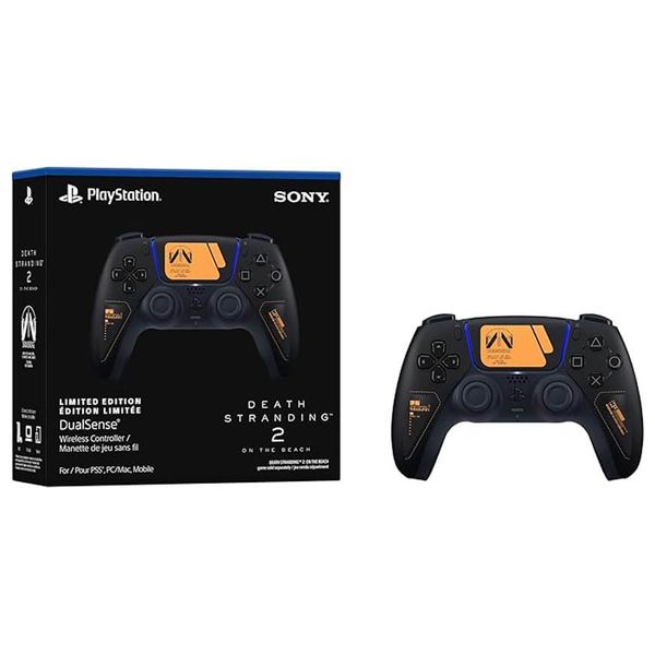 وحدة تحكم لاسلكية سوني DualSense إصدار محدود ديث ستراندنغ 2 - لجهاز بلاي ستيشن 5 - اسود