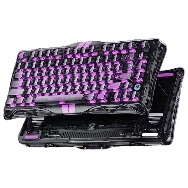 Gravastar V75 Lite Gaming Keyboard - Magnetic Switches - RPG Backlighting - Black