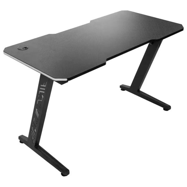  ARI Gaming ARI-TABLE-IRGB12 Gaming Table - RGB Lighting on Legs - 120 cm - Black 