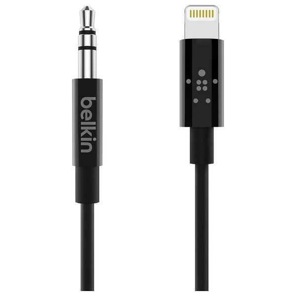  Belkin - Cable Aux To Lightning  - 0.9 m - Black 