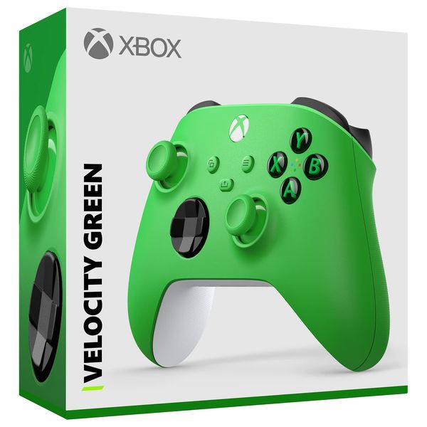 Microsoft - XBOX Wireless Controller - For Xbox Series X/S & Xbox One - Velocity Green