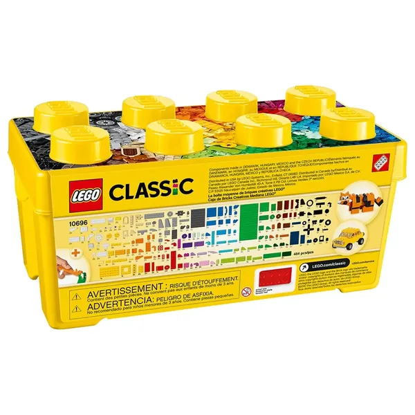  Lego 10696 Classic Creative Brick Box - 484 Pieces 