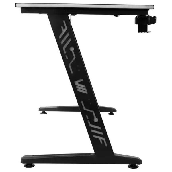  ARI Gaming ARI-TABLE-IRGB12 Gaming Table - RGB Lighting on Legs - 120 cm - Black 