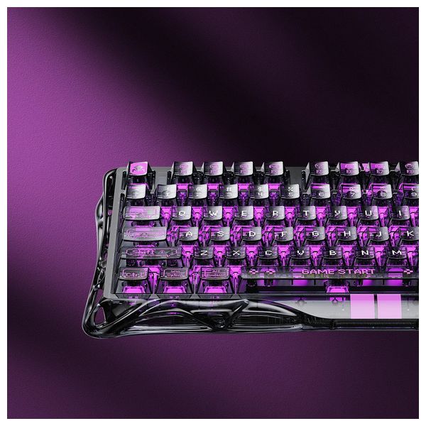 Gravastar V75 Lite Gaming Keyboard - Magnetic Switches - RPG Backlighting - Black