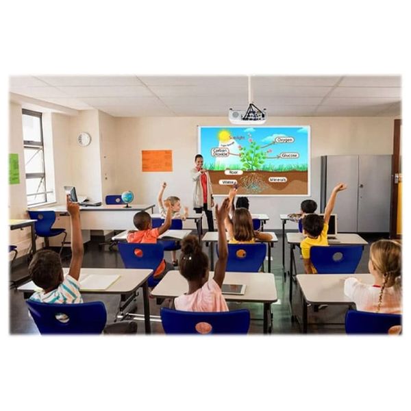  Epson EB-X49 Projector - XGA Resolution - 3,600 Lumens Brightness - 3LCD Technology - Lamp Life up to 12,000 Hours - HDMI/VGA/RJ45 Inputs 