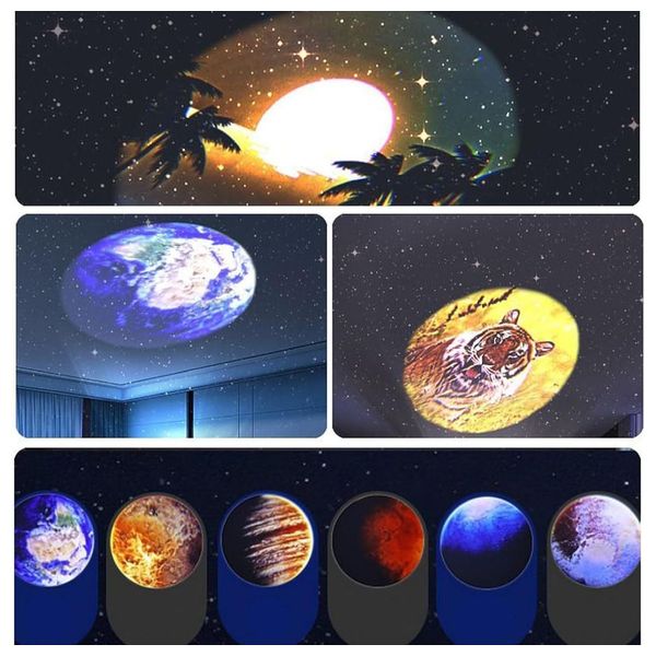  جهاز عرض النجوم اري غيمينغ - بتصميم رائد فضاء - يعرض مجرة وسحب السديم - دوران 360° مغناطيسي - تحكّم عن بعد - مع مؤقت للإيقاف التلقائي 