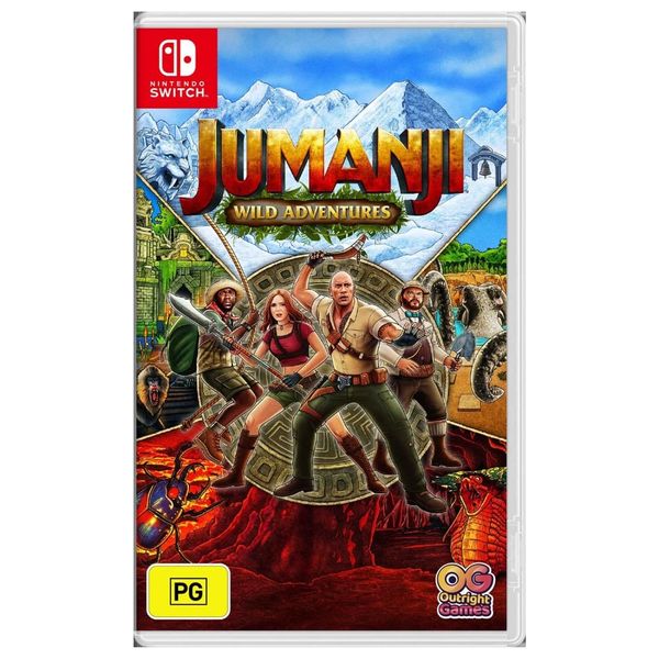 Nintendo - Game For Nintendo Switch - Jumanji: Wild Adventures