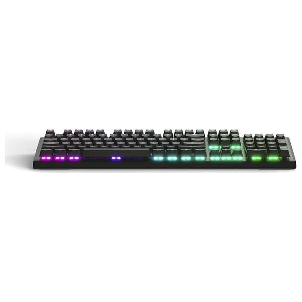 SteelSeries Apex M750 TKL Wired Mechanical Keyboard - 87 Keys - QX2 Linear Switches - Aluminum Housing - Black