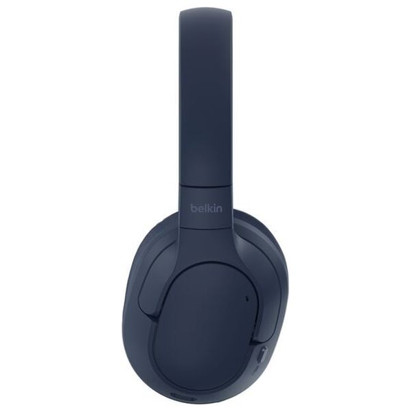 Belkin - Bluetooth Headphone Over Ear - Bluetooth 5.4 - Up To 60 hours - Blue