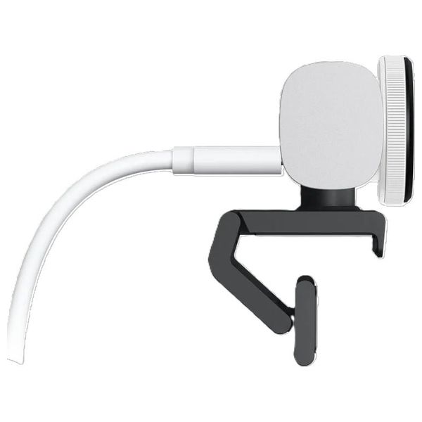 كاميرا ويب لوجيتك MX Brio - تحسين صورة بالذكاء الاصطناعي - ميكروفونات مزدوجة بعزل ضوضاء - وضع العرض - غطاء خصوصية مدمج - رمادي