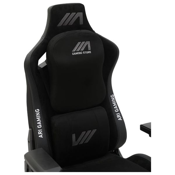  كرسي ألعاب آري غيمينغ ايه جي لاكشري LUX07 - تصميم فاخر ومريح - قابل للإمالة حتى 180° - اسود 