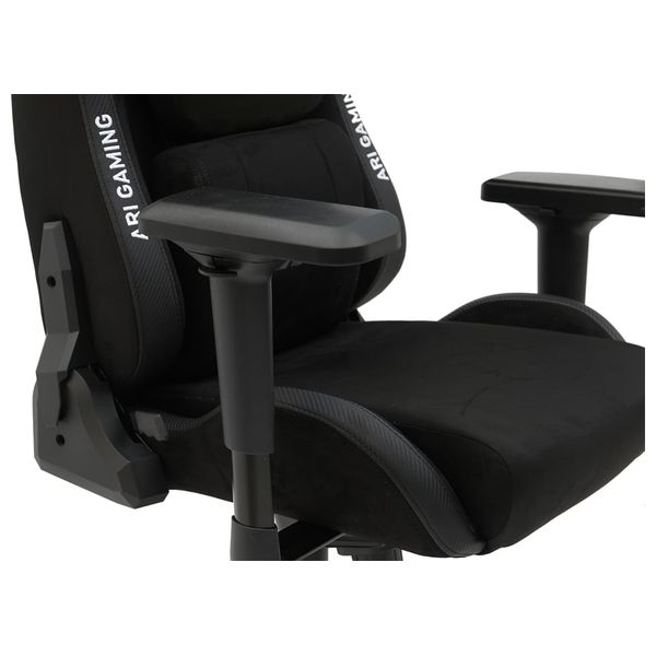  كرسي ألعاب آري غيمينغ ايه جي لاكشري LUX07 - تصميم فاخر ومريح - قابل للإمالة حتى 180° - اسود 