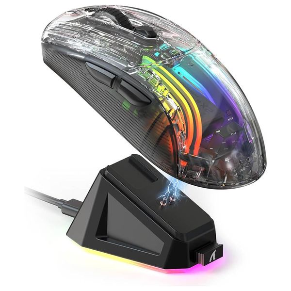 X2 Pro Gaming Mouse - Wireless - RGB Lighting - Silent Buttons - Smart Auto Sleep
