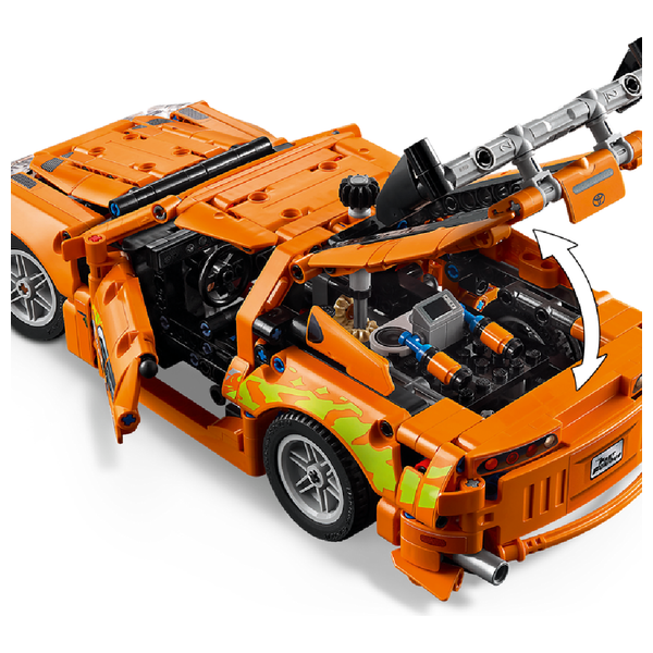 ليغو تكنيك - ألعاب مكعبات بناء - تويوتا سوبرا MK4 من فاست آند فيوريوس