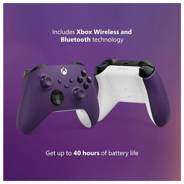 Microsoft Xbox  - Wireless Game Controller - For  Xbox Series X | S, Xbox One - Astral Purple