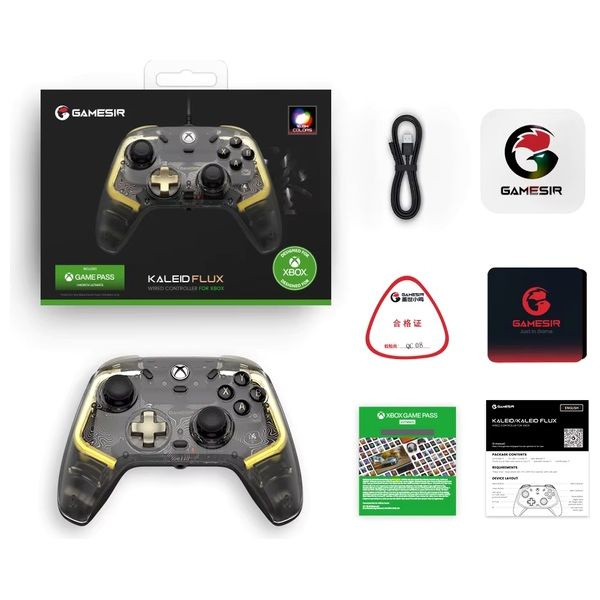 GameSir Kaleid Flux - Wireless Game Controller - For  Xbox Series X | S, Xbox One - Black