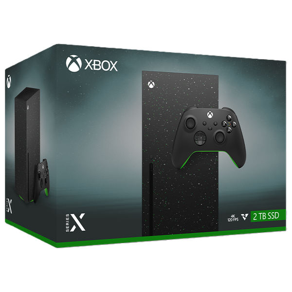 جهاز اكس بوكس سيريز اكس النسخة الخاصة جالاكسي نيو - 2 تيرابايت - اسود 
